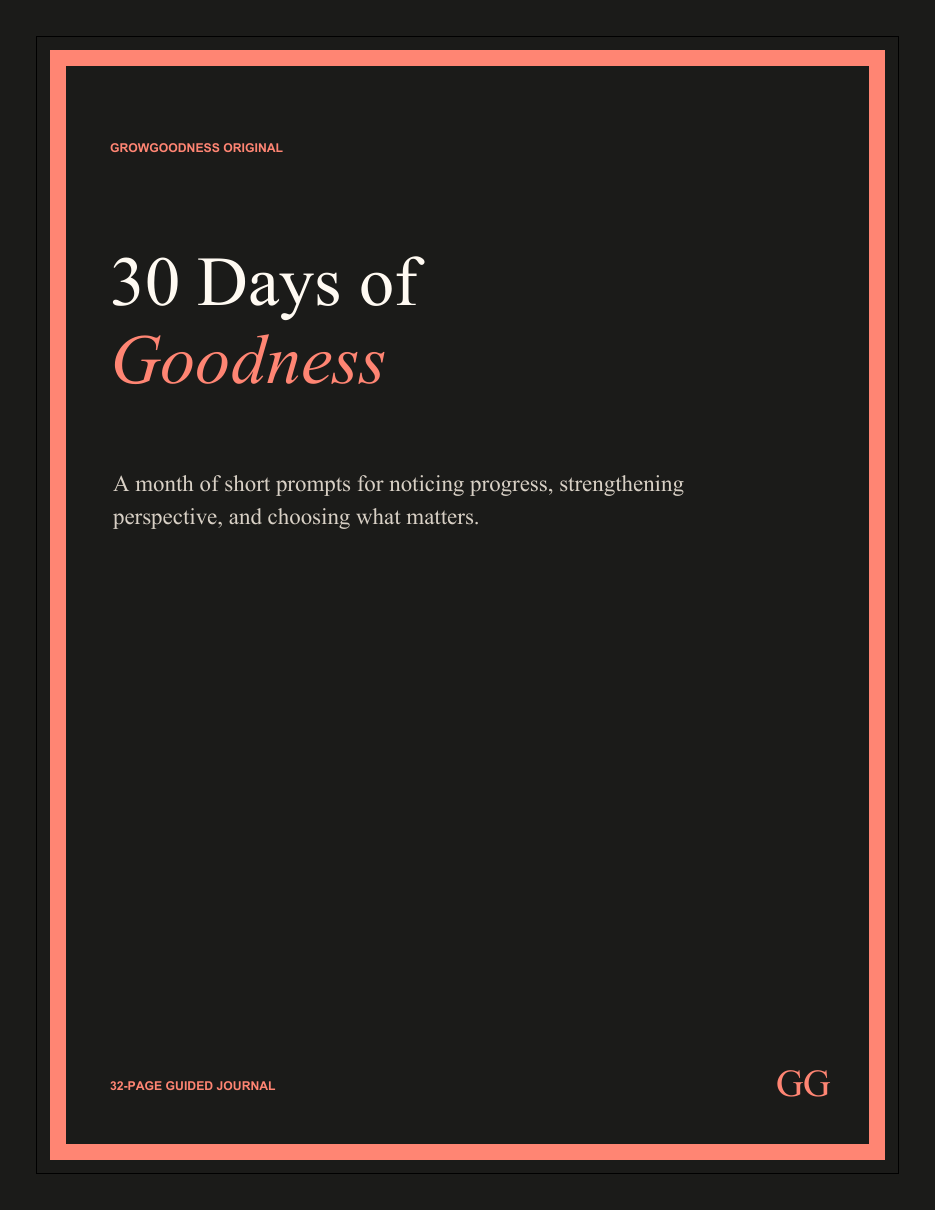 Cover of 30 Days of Goodness